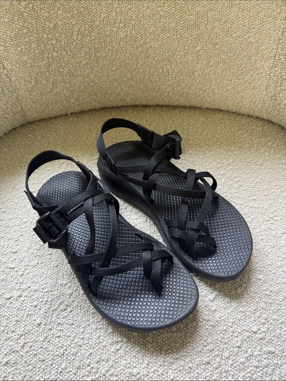 Chaco Z/Cloud X2 Sandal Solid Black Fabric